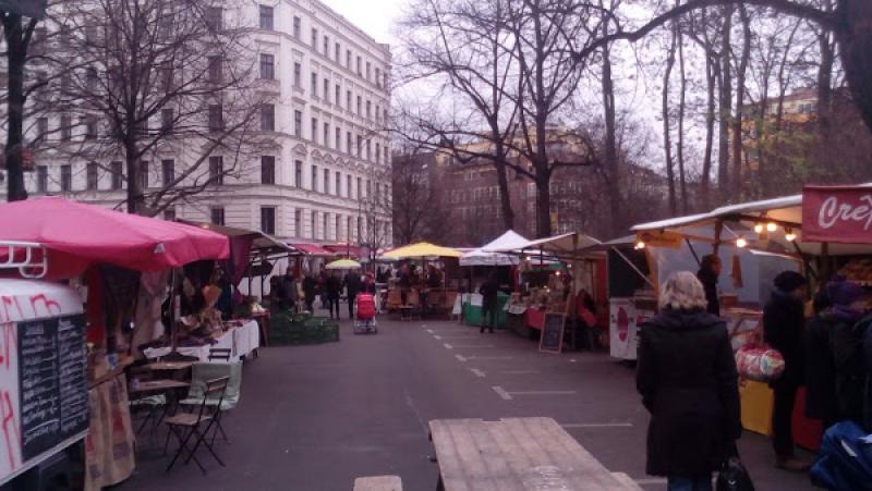 Wochenmarkt Kollwitzplatz