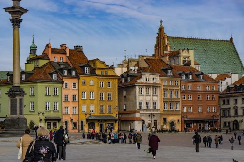 Gamla stan i Warszawa