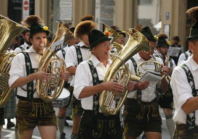 München, Tyskland: Oktoberfest i München