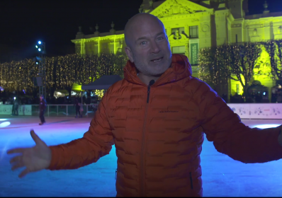 Zagreb, Kroatien: Julmarknad i Zagreb