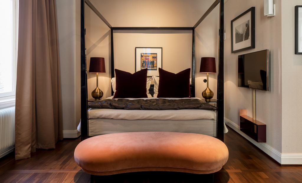 Stockholm, Sverige: Bildextra på Lydmar Hotel efter renoveringen