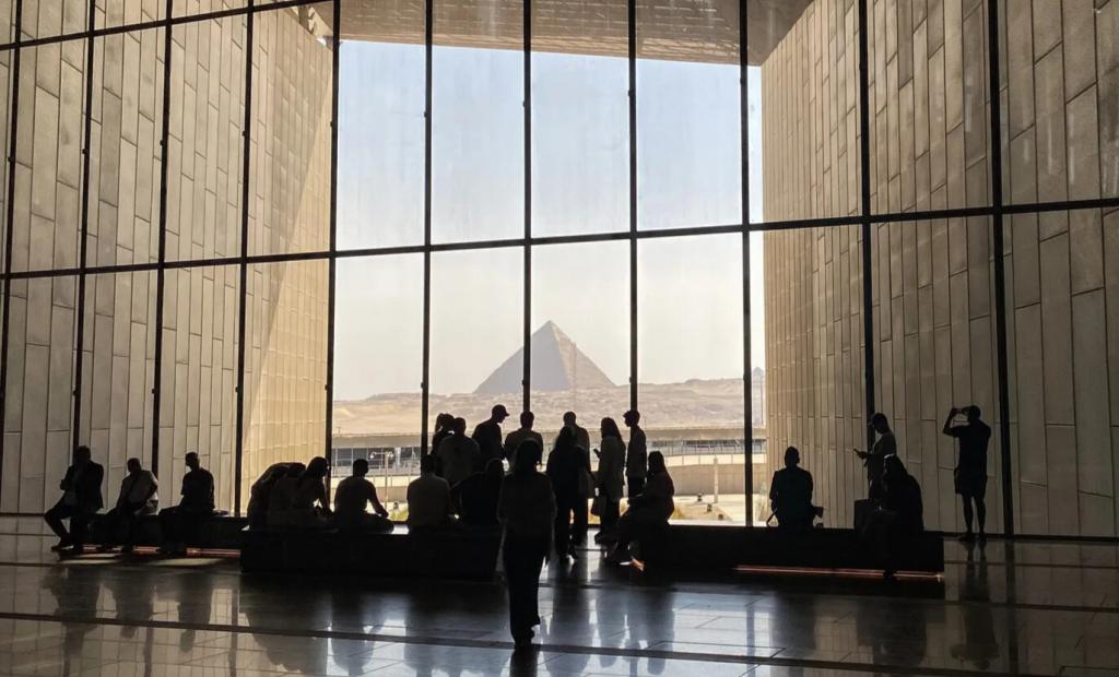 Kairo, Egypten: Världens största arkeologimuseum Grand Egyptian Museum är nu öppet i Kairo