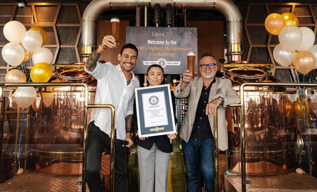 Singapore: Bryggeri i Singapore hamnar i Guinness rekordbok