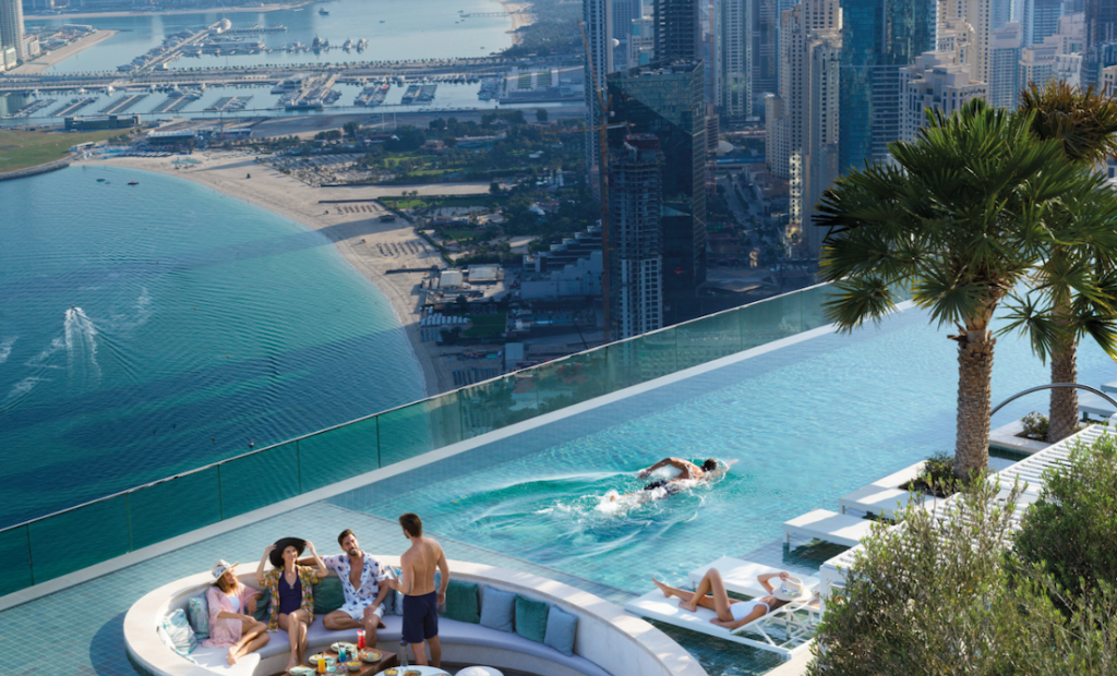 Flest nya femstjärniga hotell finns i Dubai