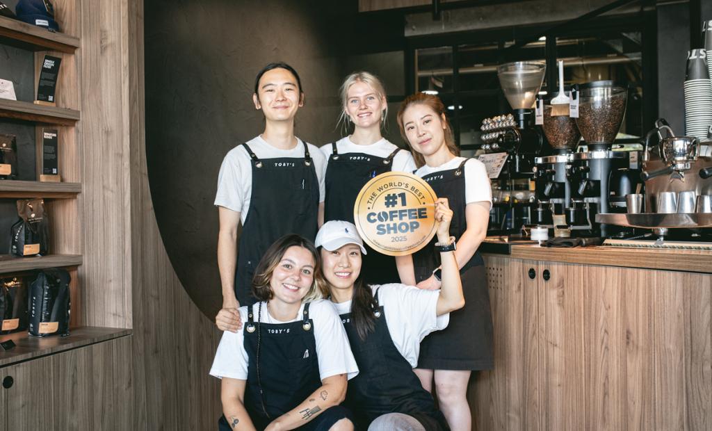 Topp 20: Världens bästa kaffebar hittas i Australien