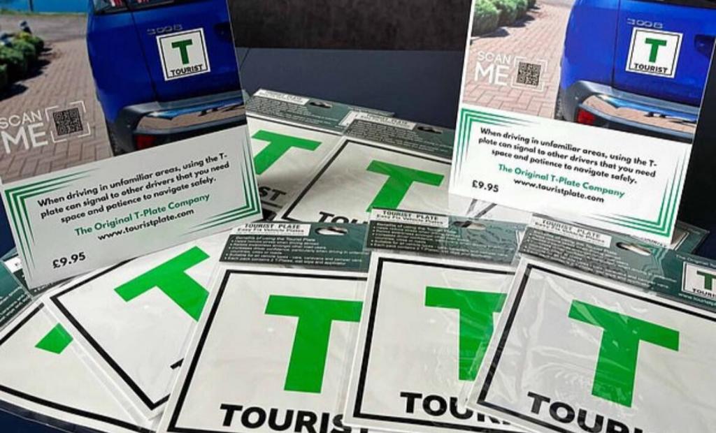 Skottland, Storbritannien: Skottland lanserar klistermärke för turister som kör bil