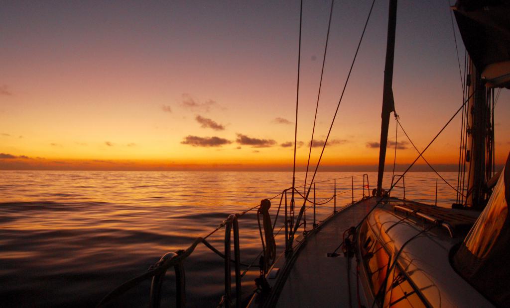 Följ med på seglats över Atlanten