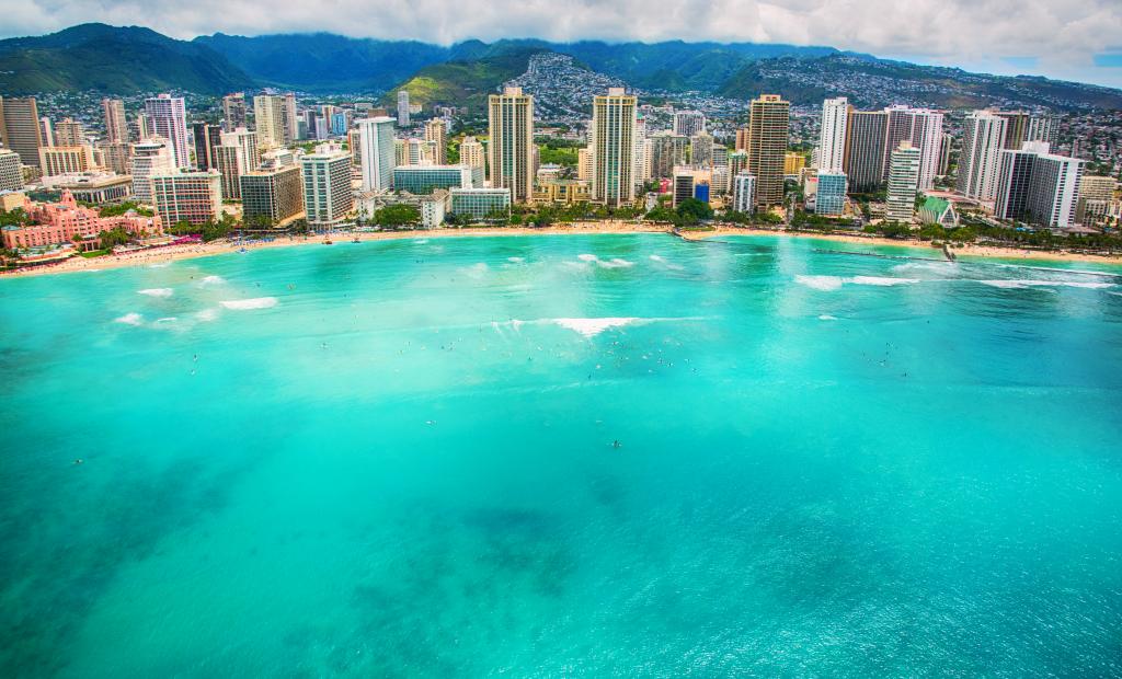 Hawaii, USA: Waikiki Beach på Hawaii riskerar att försvinna