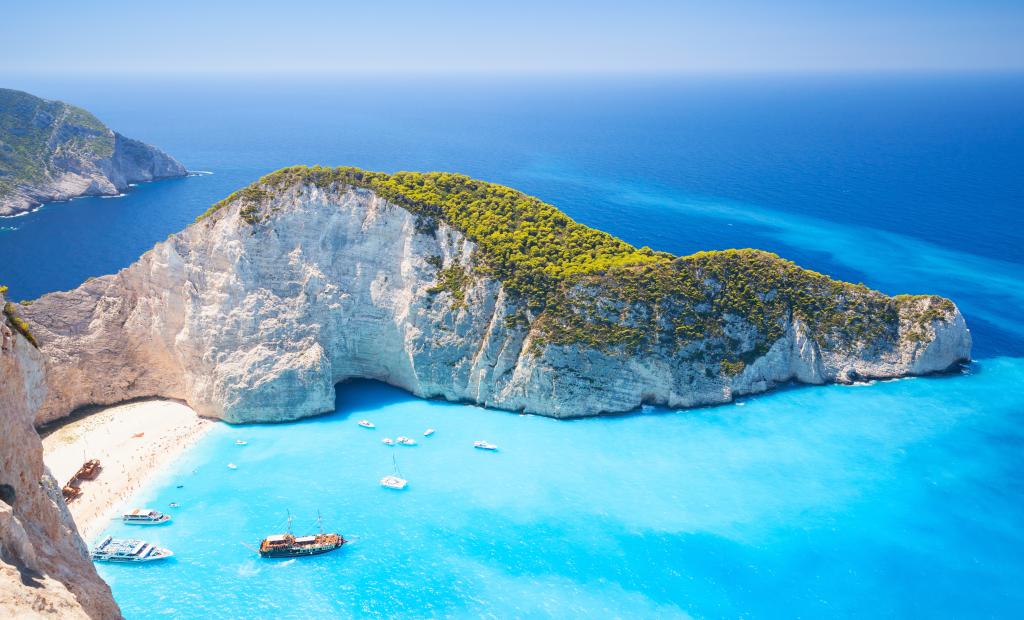 Grekland: Zakynthos strand öppnar igen – efter jordbävningen