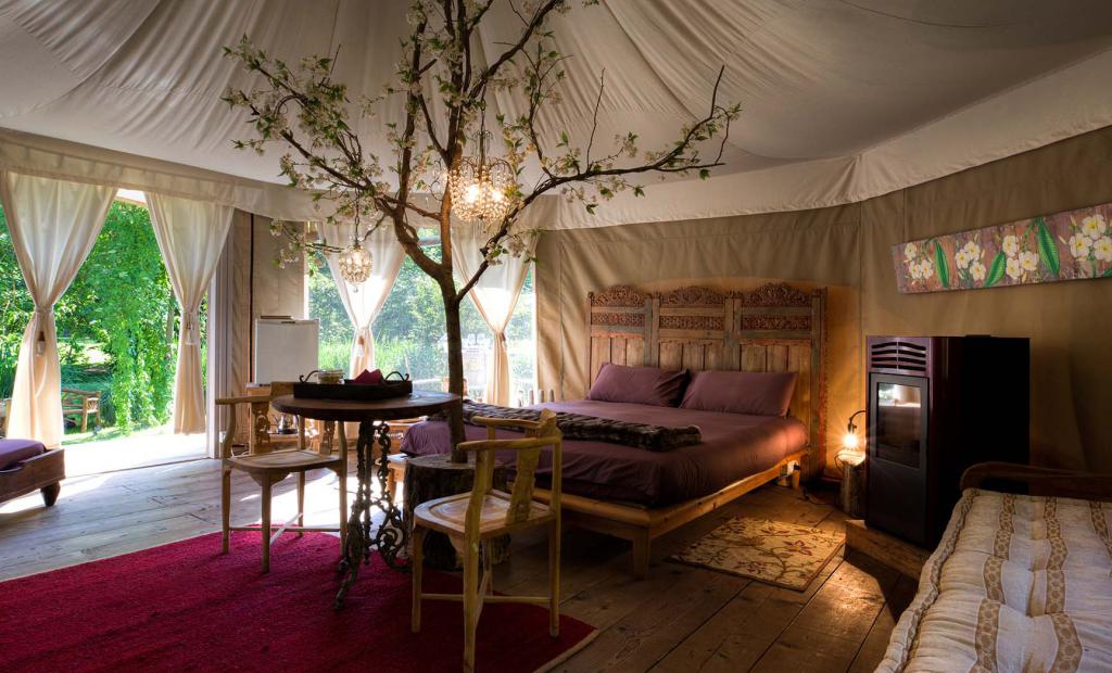 Glamping när den är som bäst