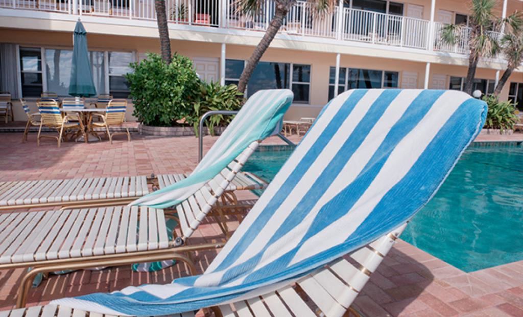 Inget mer paxande av solstolar