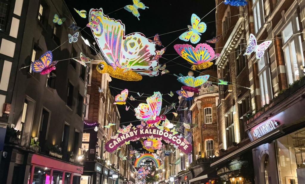 London, Storbritannien: Bildspel: Londons vackraste juldekorationer 