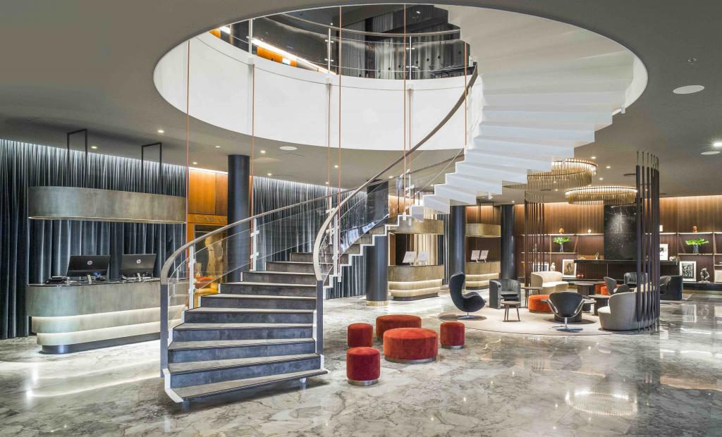 Köpenhamn, Danmark: Arne Jacobsens världsberömda designhotell firar 60 år