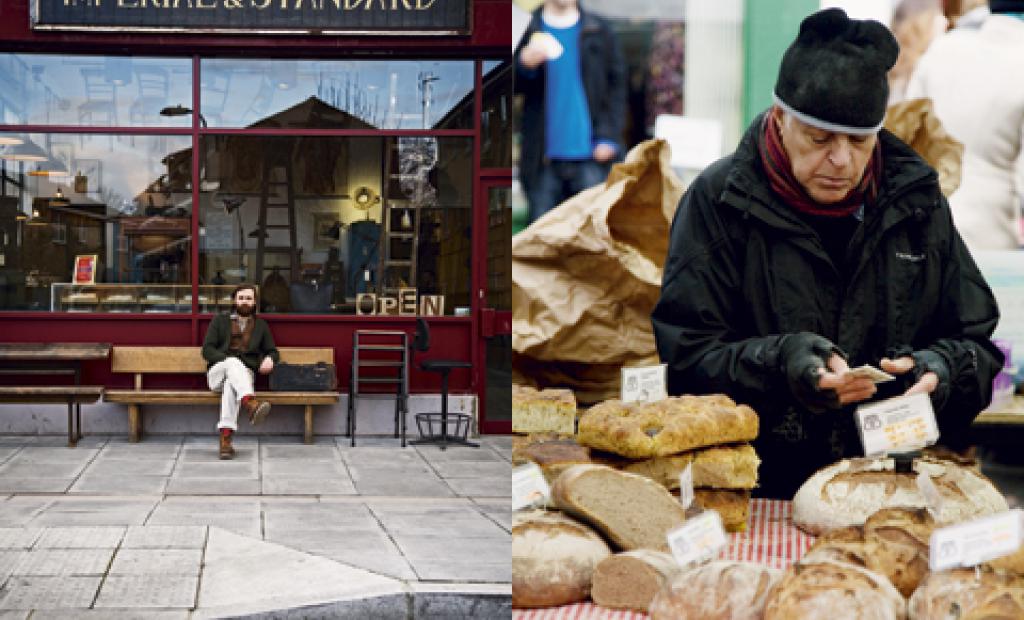 London, Storbritannien: Londons East End