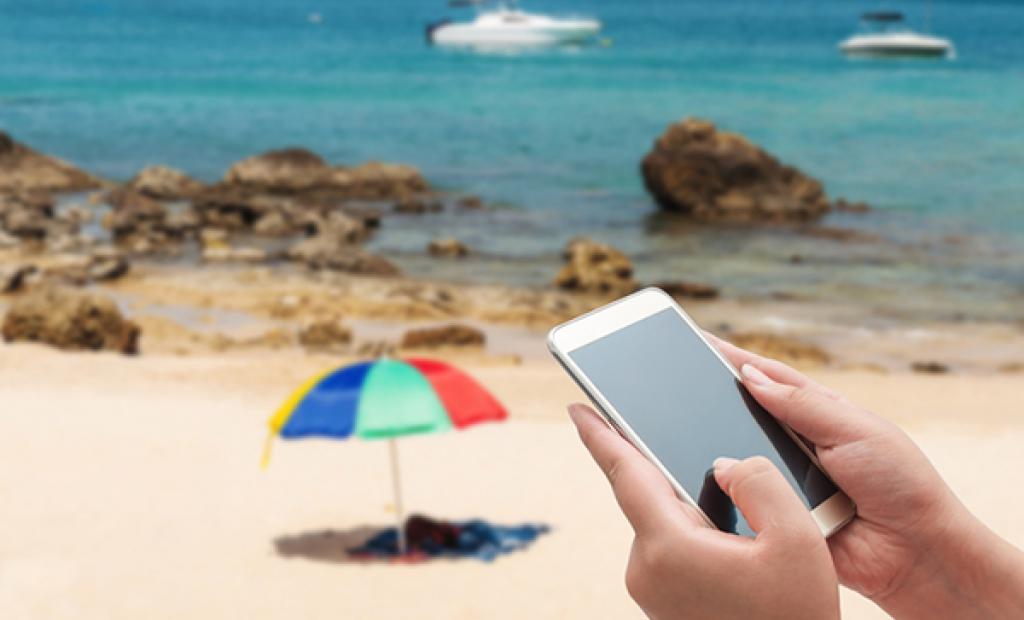 Få vill resa utan mobilen