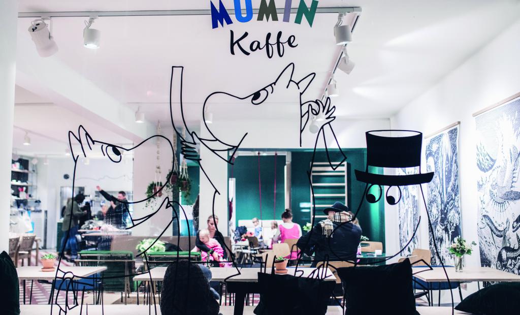 Stockholm, Sverige: Mumin Kaffe – nu i Sverige