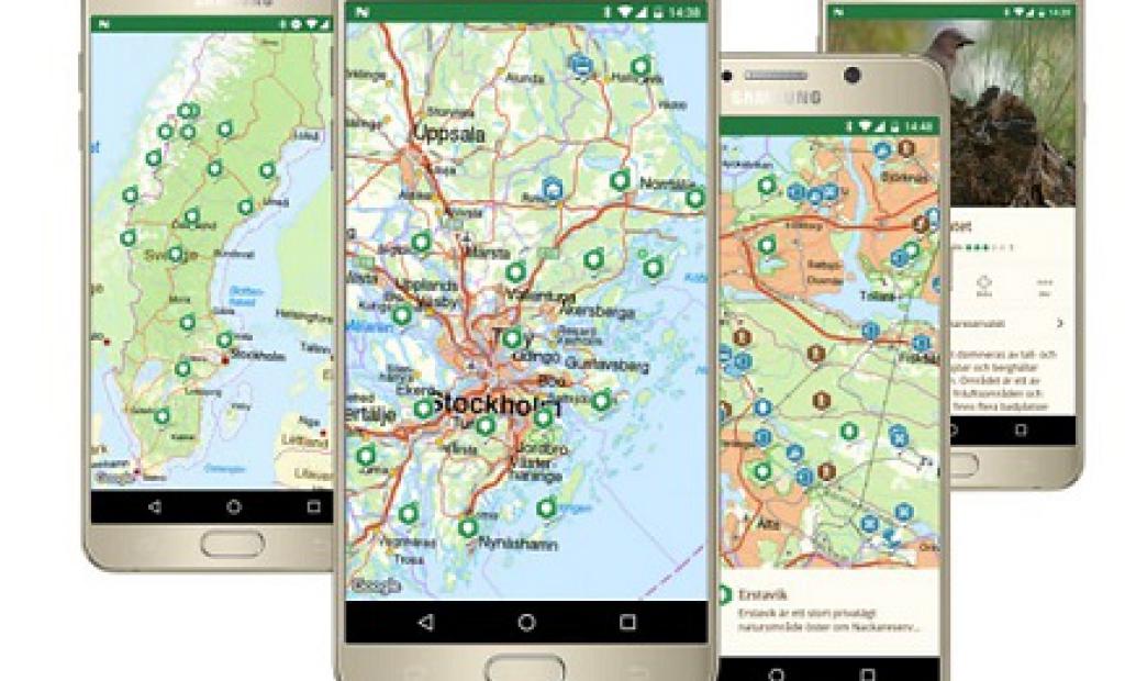 Sverige: Ny app guidar till Sveriges natur