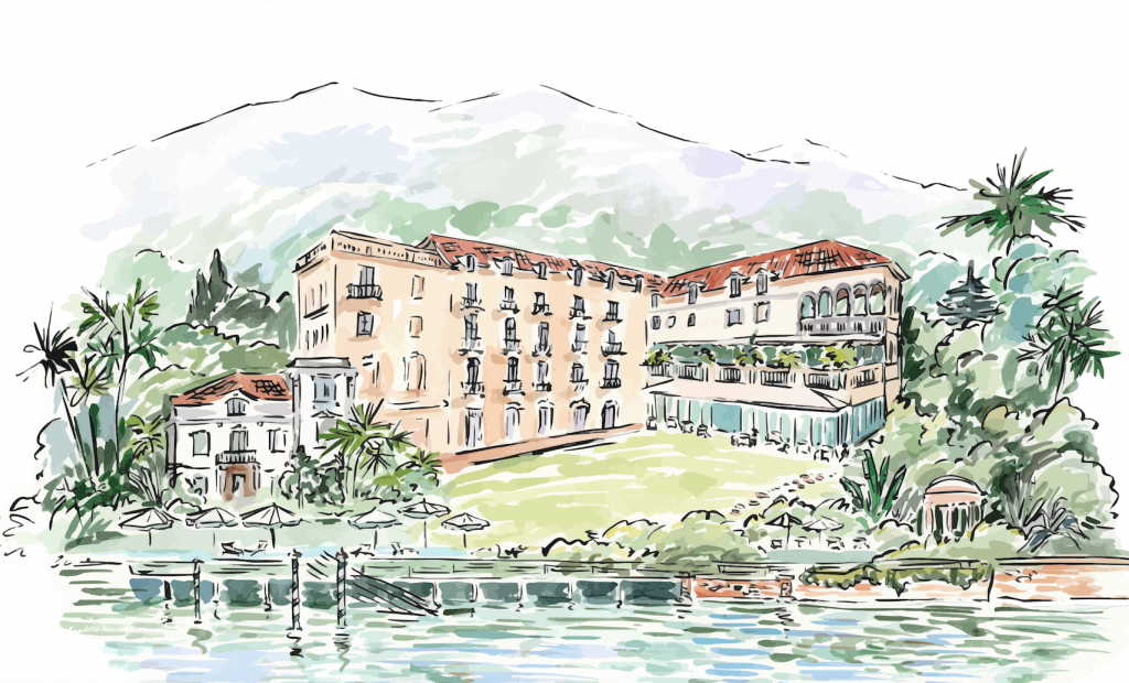 Italien: Lyxhotellet Raffles öppnar vid Comosjön