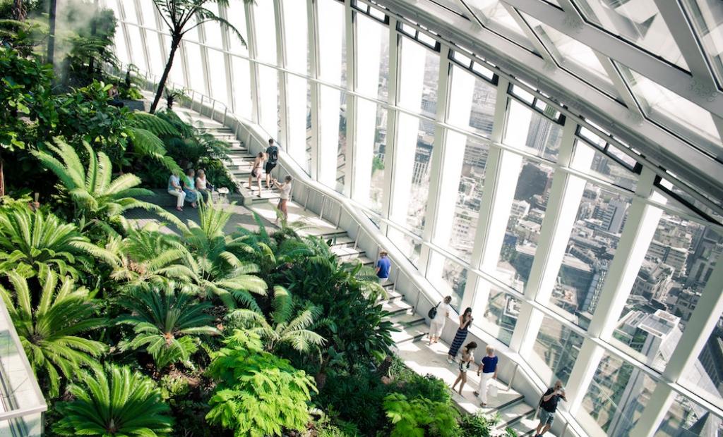 London, Storbritannien: Hett i London: Sky Garden