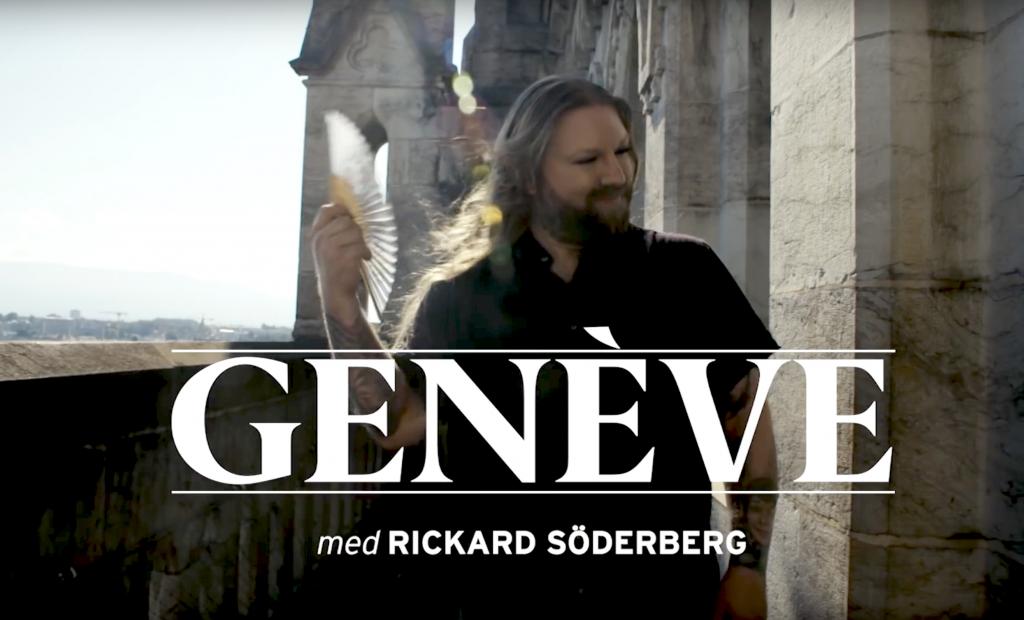 Genève, Schweiz: RES TV: Chokladfrossa med Rickard Söderberg