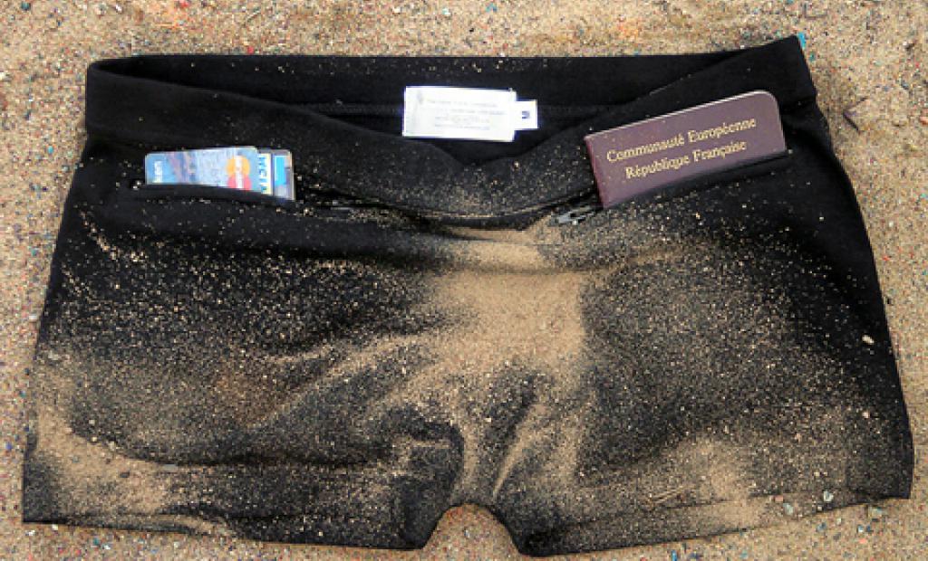 Göm värdesakerna i kalsongerna