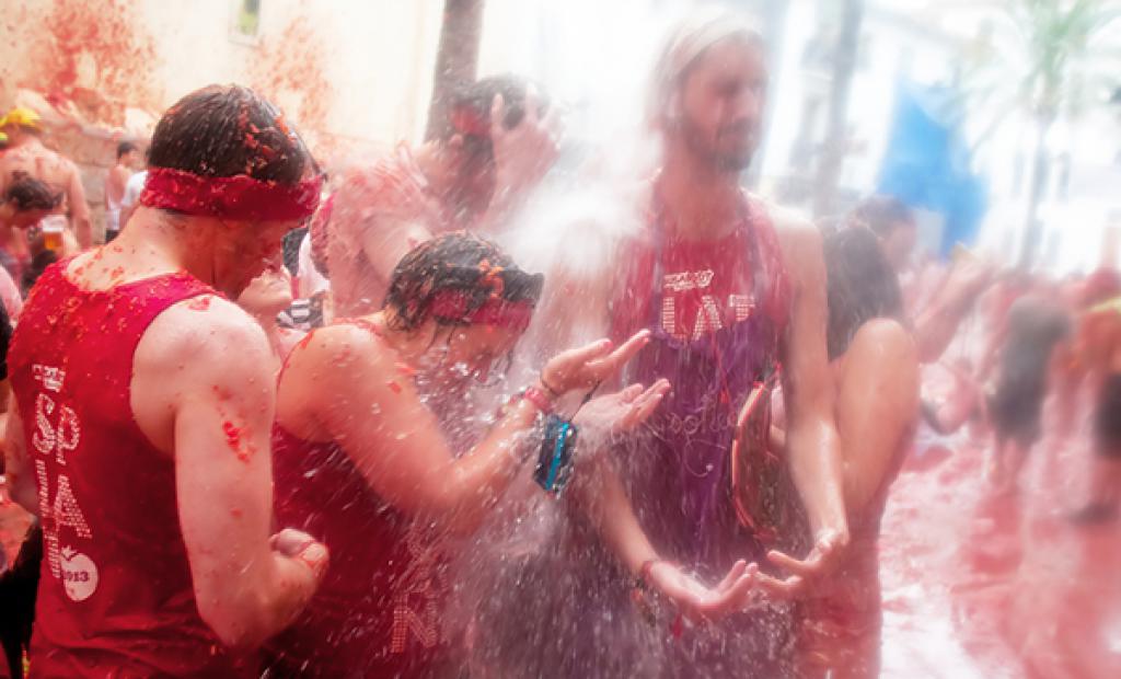 Spanien: Tomatina – världens största (to)matkrig