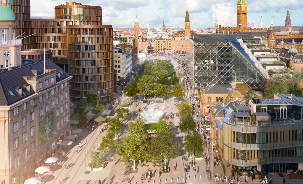 Köpenhamn, Danmark: Köpenhamn får ny stadspark med bilfri zon